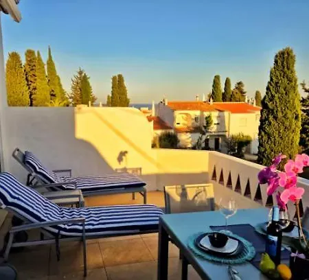 Algarve Ocean View - Terrace - Parking - Ac - Lägenhetshotell Porches (Algarve)